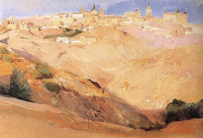 Joaquin Sorolla Toledo Landscape Spain oil painting art